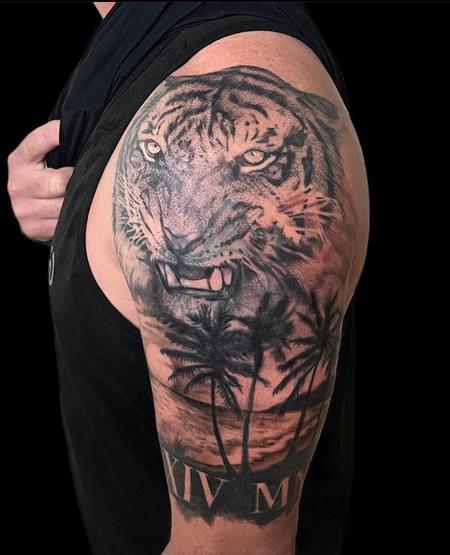 tattoos/ - Brennan Walker Tiger Cover-Up - 144734